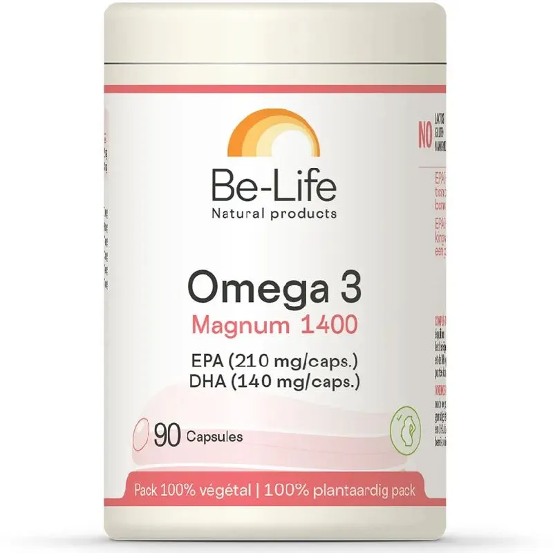 Omega 3 Magnum 1400 ជំនួយបេះដូង ខួរក្បាល ភ្នែក និងកាត់បន្ថយខ្លាញ់អាក្រក់