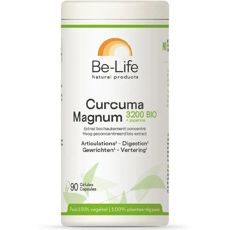 Curcuma Magnum 3200 BIO បំបាត់ការឈឺសន្លាក់ និងប្រឆាំងការរលាក
