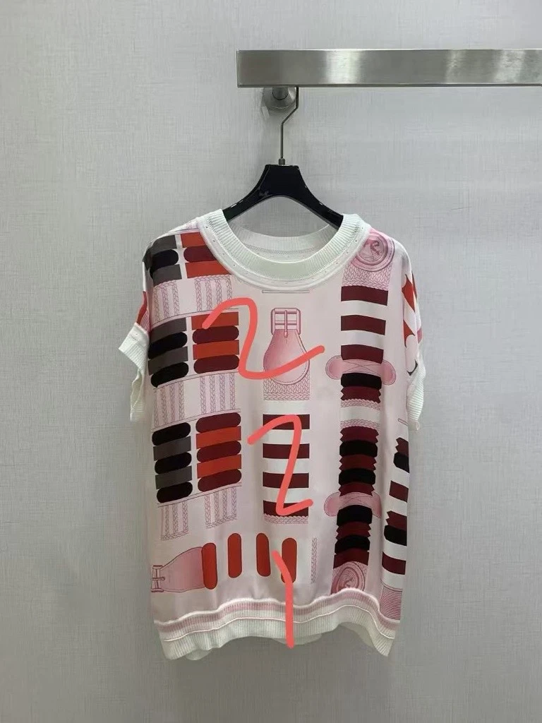 hermes silk top