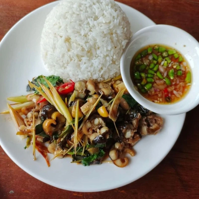 បាយឆាព្រៃអន្ទង់