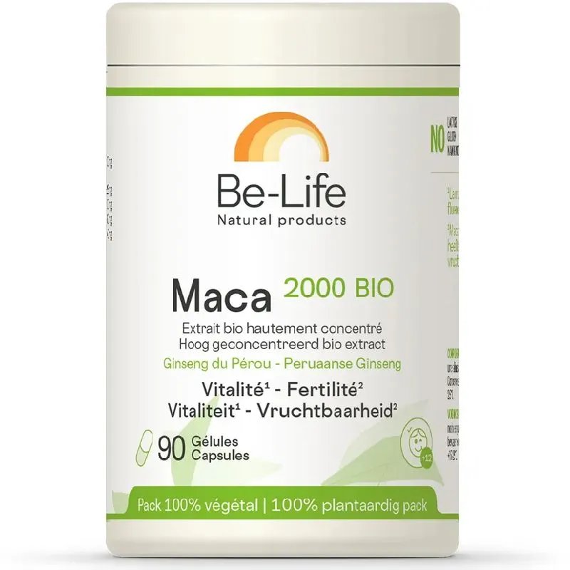 Maca 2000 BIO បង្កើនថាមពល កម្លាំង និងតុល្យភាពរាងកាយ