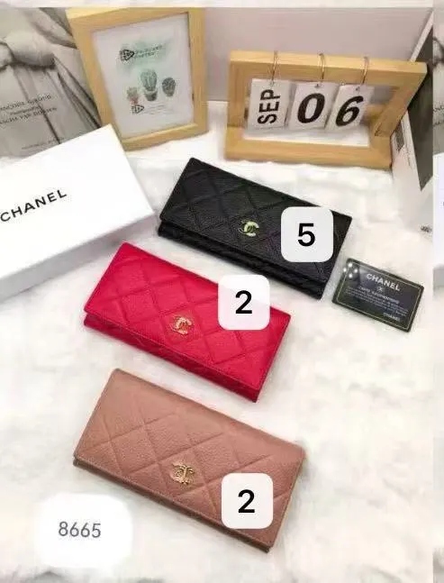 កាបូបលុយវែង Chanel Code 8665
